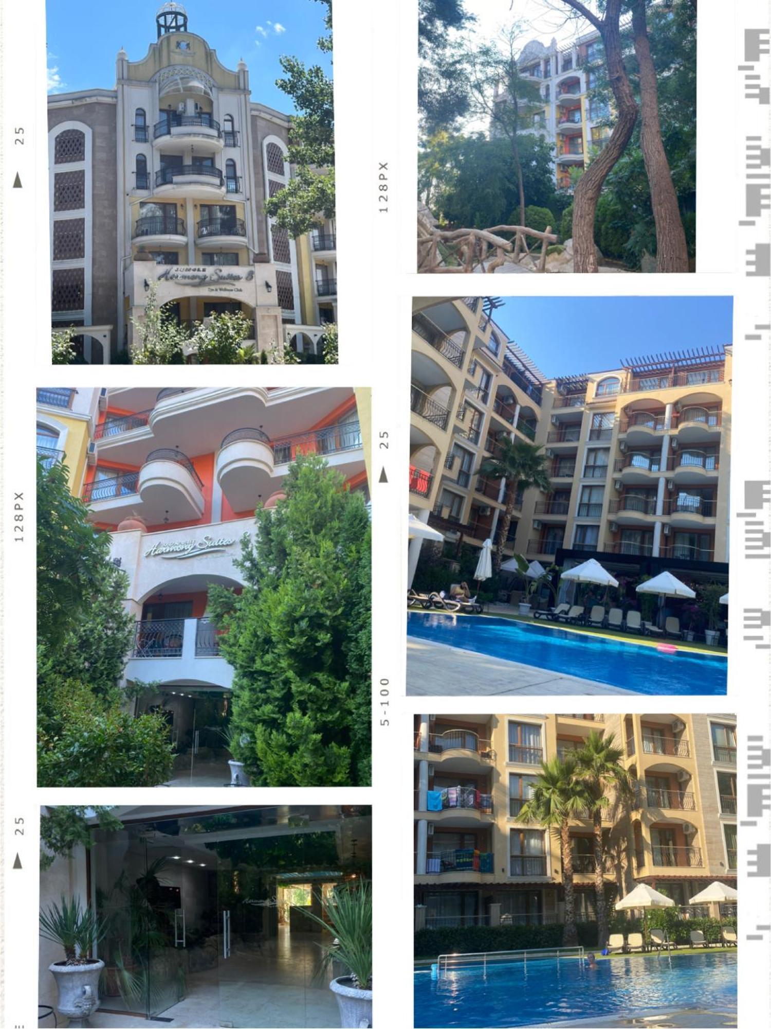 Harmony 3 Jungle с одной спальней Apartment